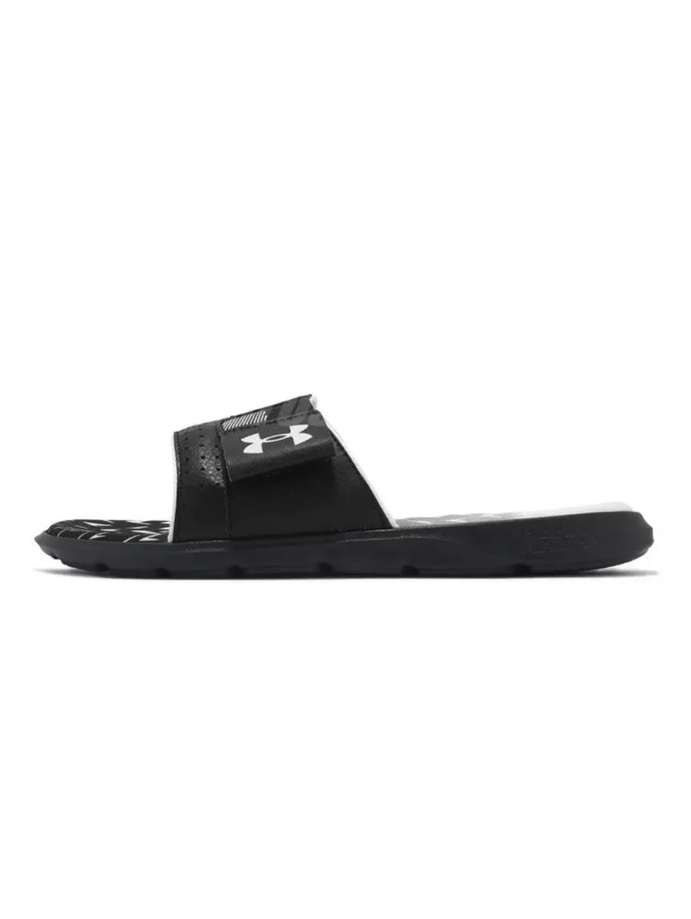 $45 Under Armour Mercenary SL UA Black Men’s Flip Flaps 3027252 Size 8 Slides